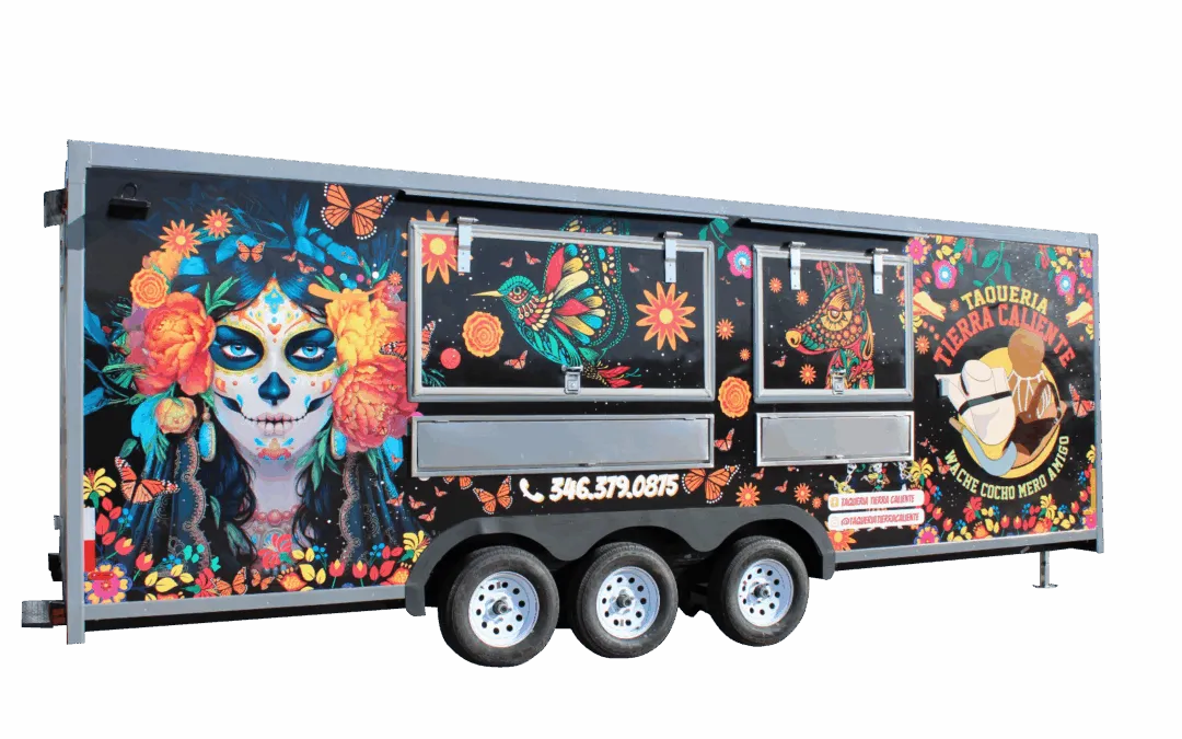 Flamebox food trailer model